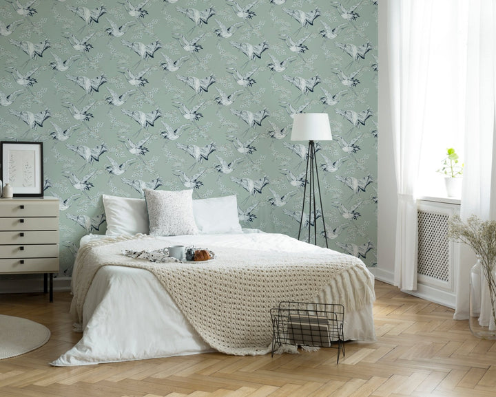 Crane Mint Wallpaper - 106974