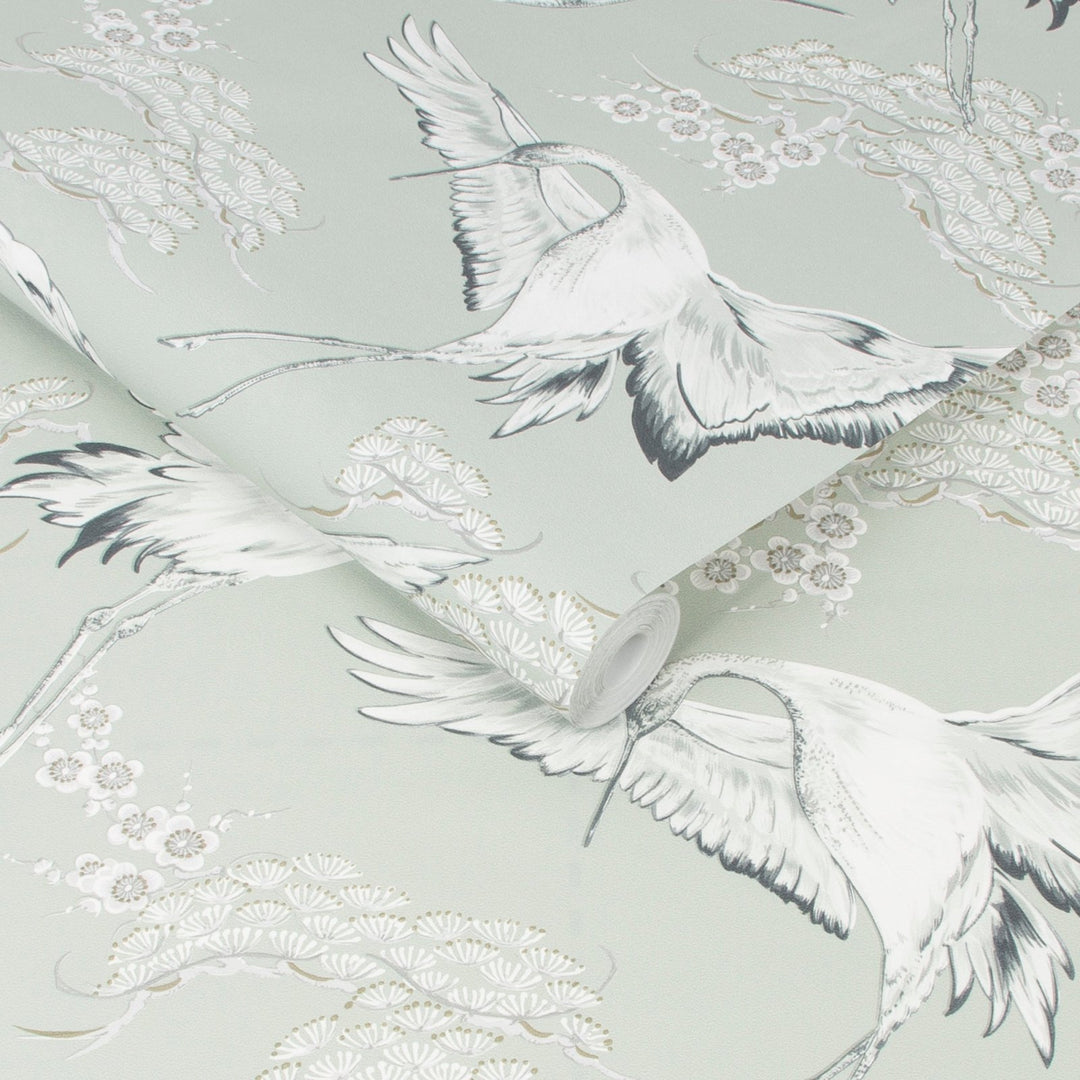 Crane Mint Wallpaper - 106974