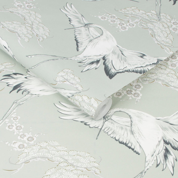 Crane Mint Wallpaper - 106974