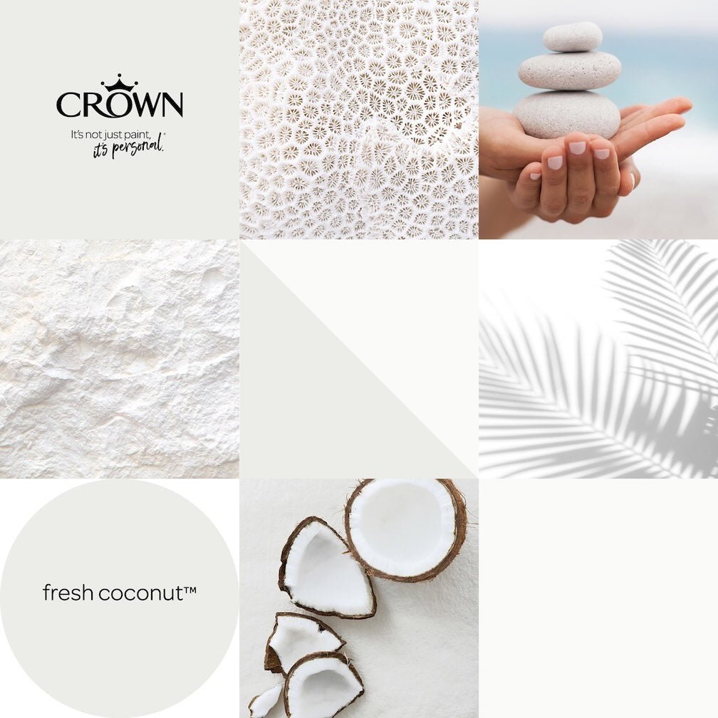 Crown Colour Edit Fresh Coconut Paint -