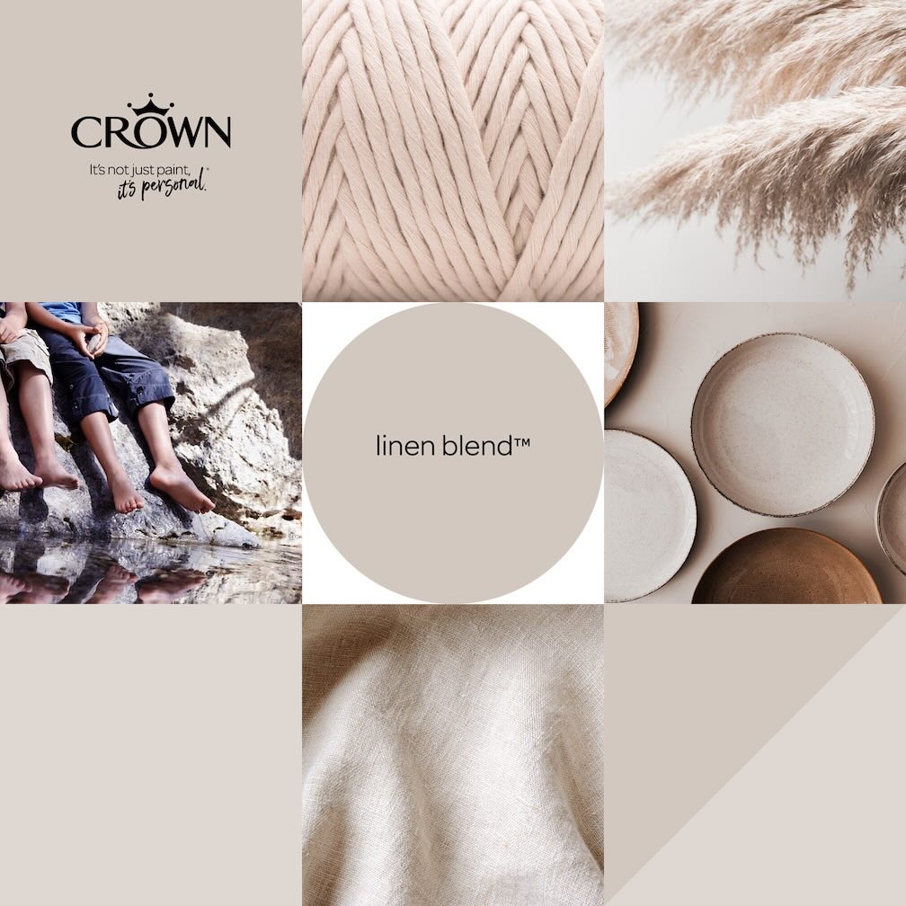 Crown Colour Edit Linen Blend Paint -