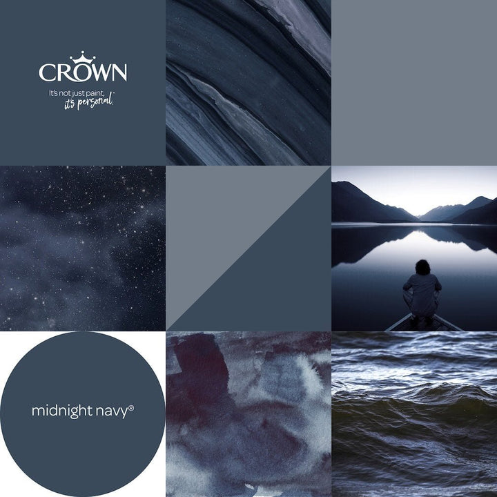 Crown Colour Edit Midnight Blue Paint -