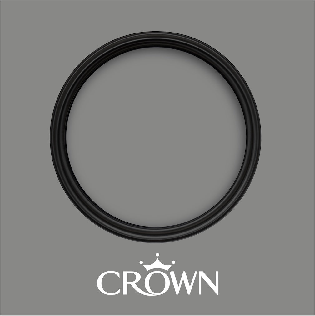 Crown Colour Edit Pottery Grey Paint -