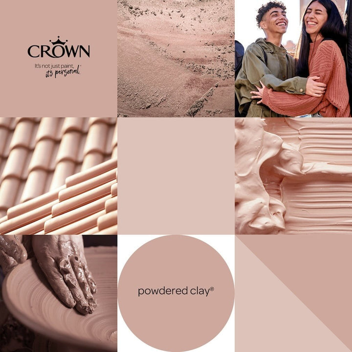 Crown Colour Edit Powdered Clay Paint -