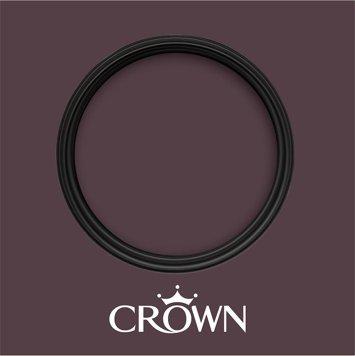 Crown Colour Edit Ruby Chocolate Paint Wall Ceilings