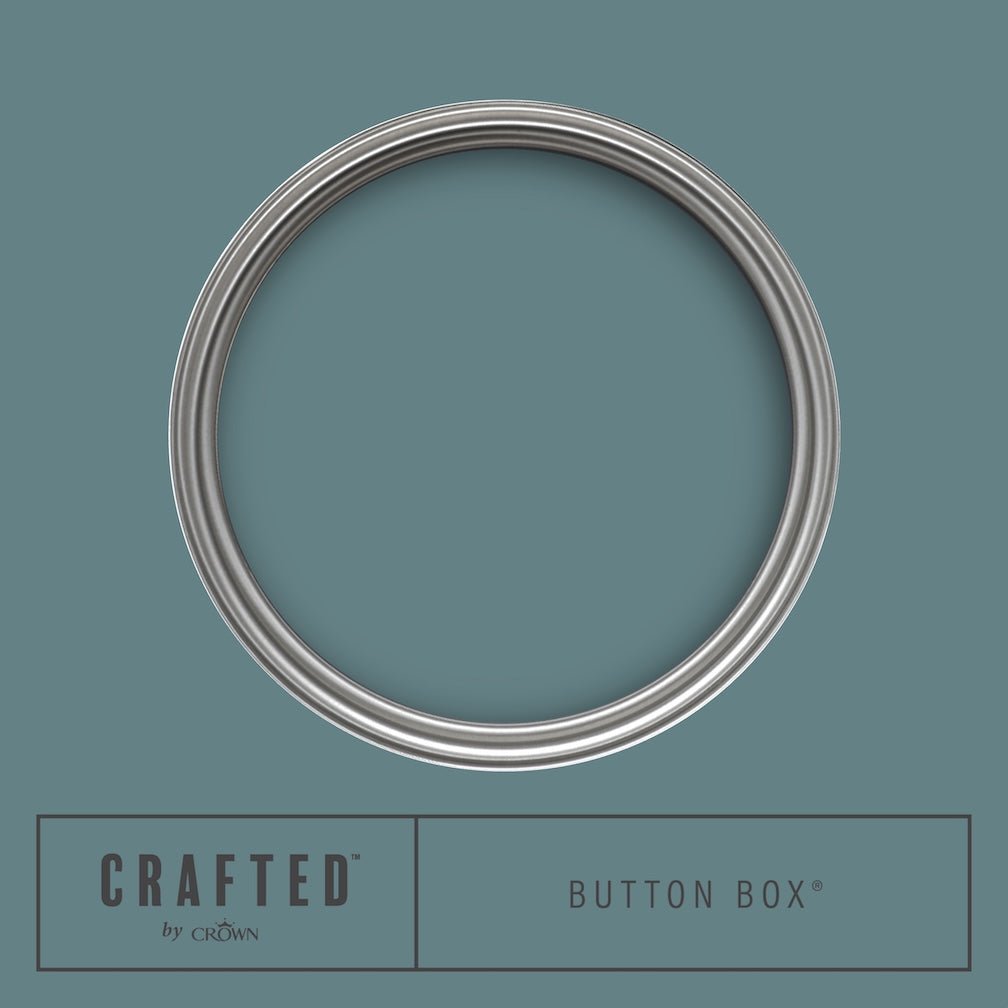 Crown Crafted Button Box Flat Matt Paint - 5096115