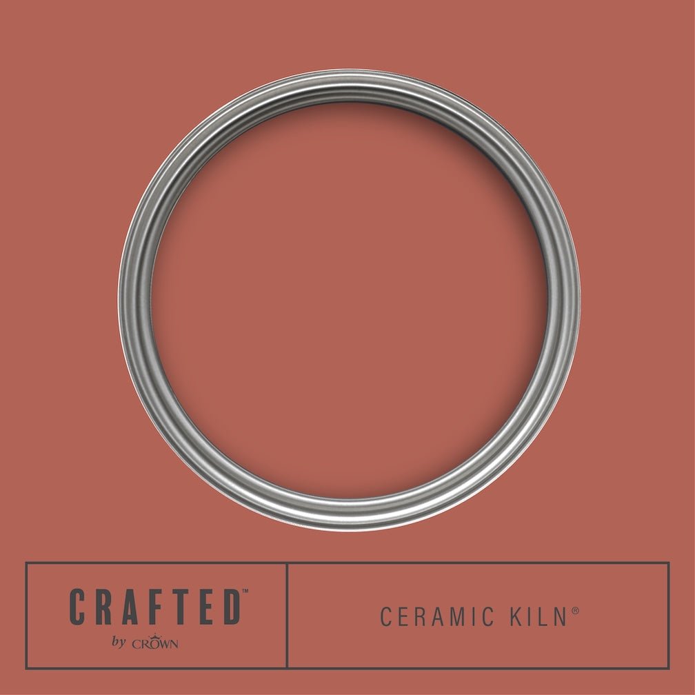 Crown Crafted Ceramic Kiln Flat Matt Paint - 50960101