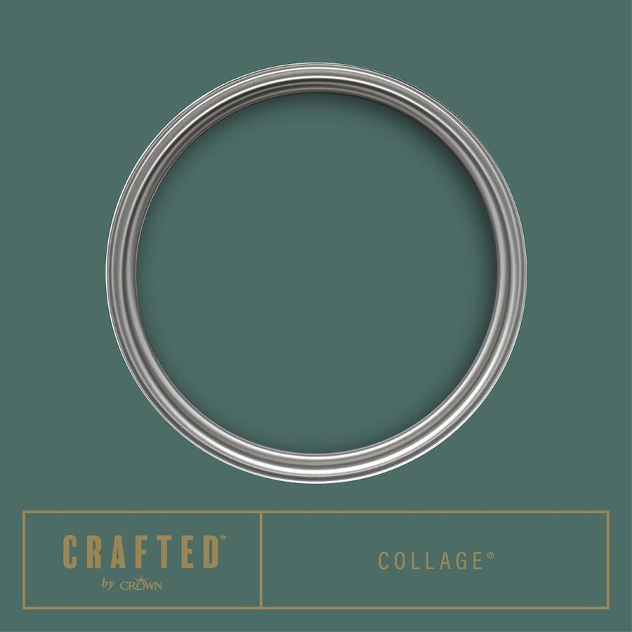 Crown Crafted Collage Flat Matt Paint - 5096112