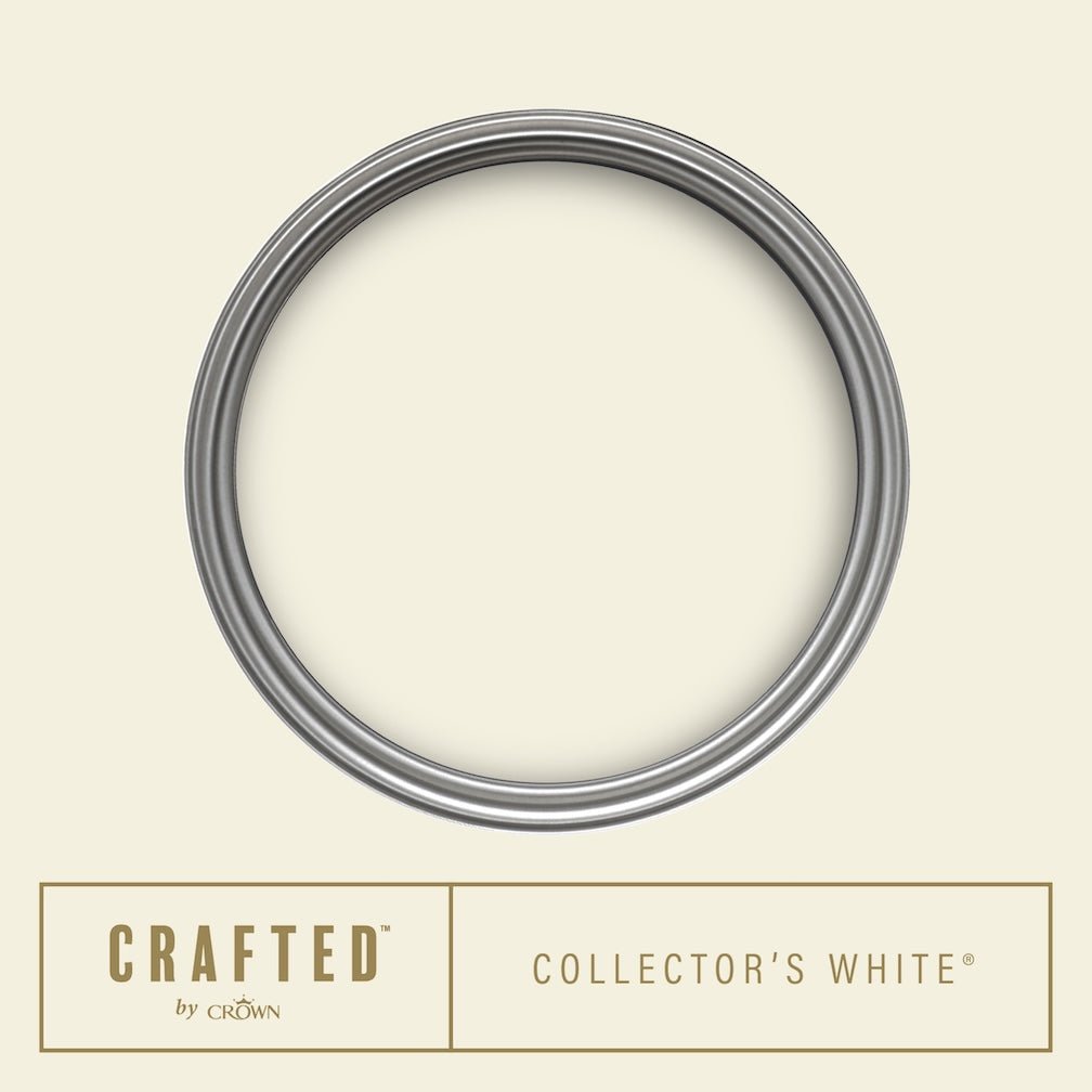 Crown Crafted Collectors White Flat Matt Paint - 5096104