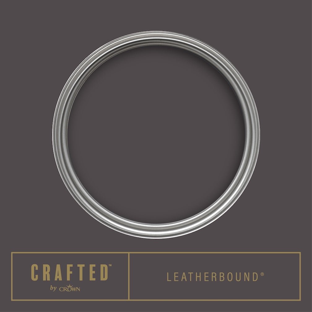 Crown Crafted Leatherbound Flat Matt Paint - 5096122