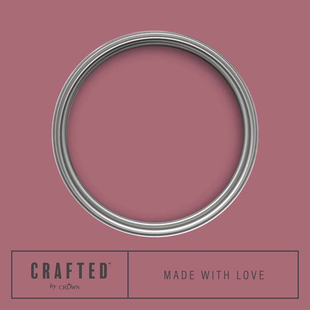 Crown Crafted Made With Love Flat Matt Paint - 5096124