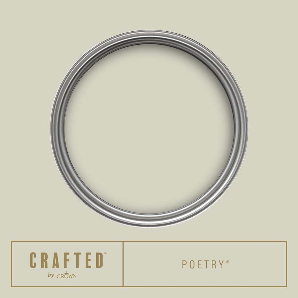 Crown Crafted Poetry Flat Matt Paint - 5096144