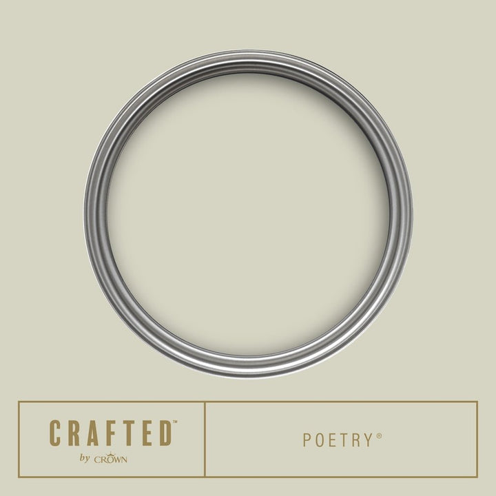 Crown Crafted Poetry Flat Matt Paint - 5096144