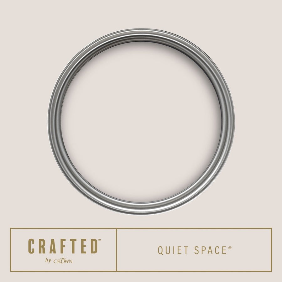 Crown Crafted Quiet Space Flat Matt Paint - 5096134