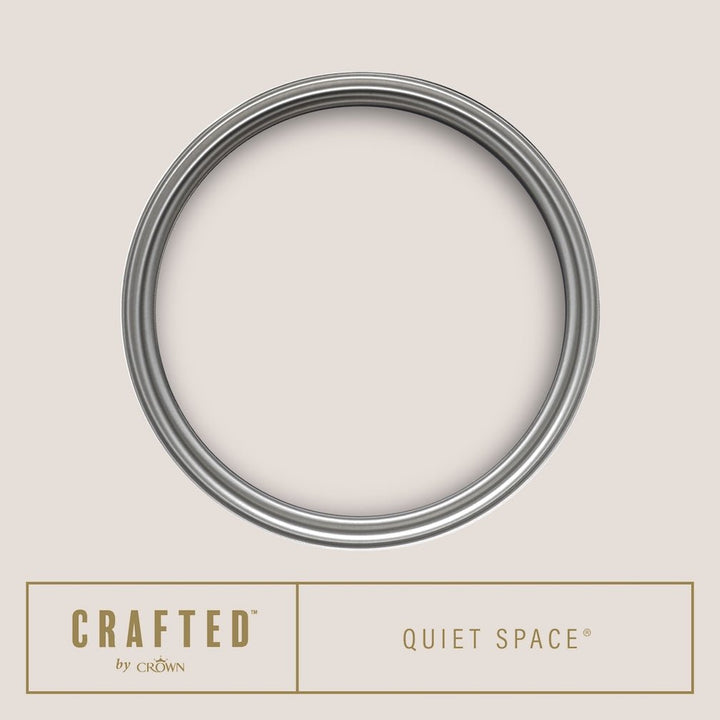 Crown Crafted Quiet Space Flat Matt Paint - 5096134