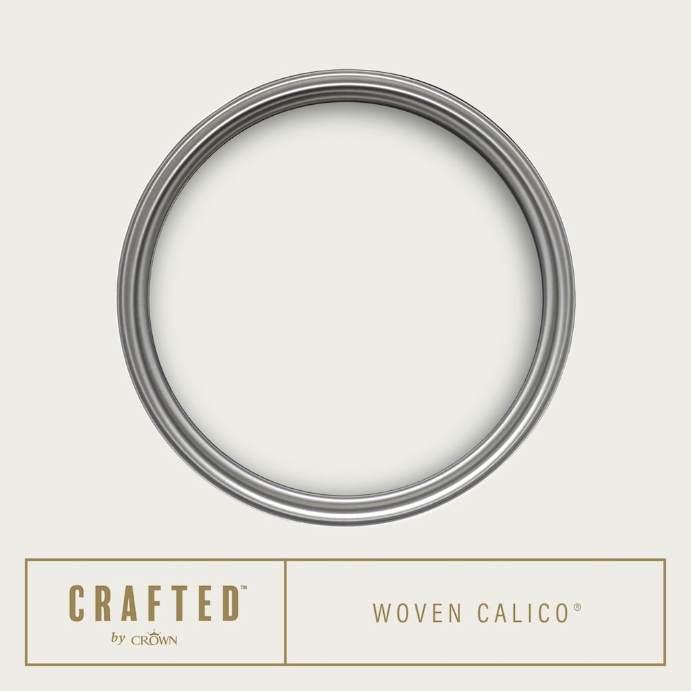 Crown Crafted Woven Calcio Flat Matt Paint - 5096146