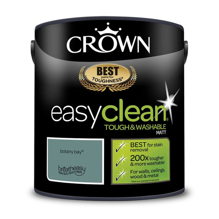 Crown Easyclean Durable Matt Emulsion - Botony Bay 2.5L - CRO5096928