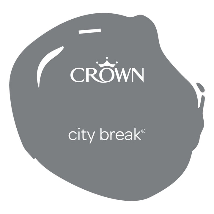 Crown Easyclean Durable Matt Emulsion - City Break 2.5L -