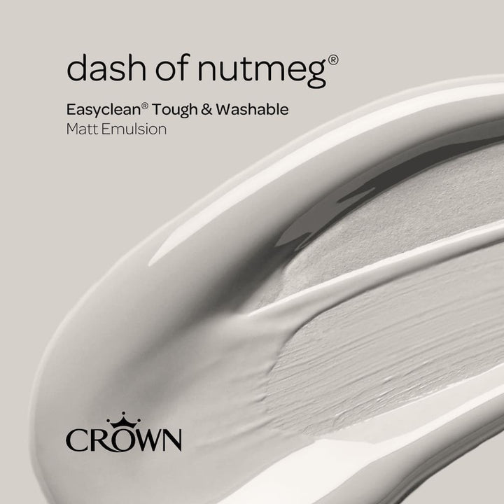 Crown Easyclean Durable Matt Emulsion - Dash of Nutmeg 2.5L - CRO5093484