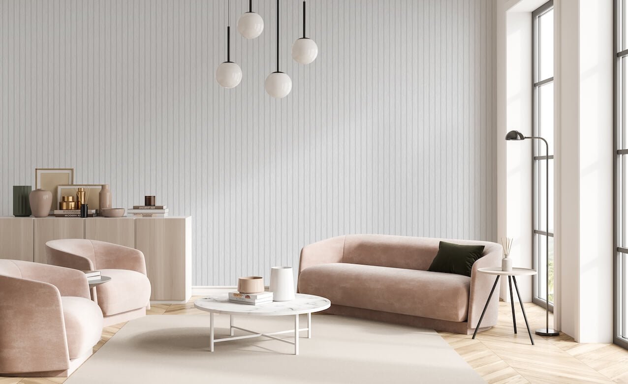 - Debona Crystal Slats Wallpaper - 8905 - Decor Warehouse