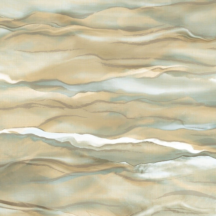  - Design ID Desert Sands Green & Gold Wallpaper - SA524045 - Decor Warehouse