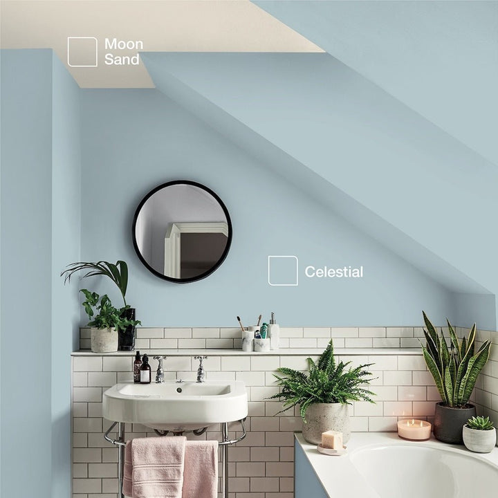 Dulux Easycare Bathroom Moon Sand Soft Sheen Paint 2.5L - 5010212632109