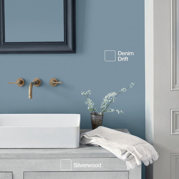 Dulux Easycare Silverwood Satinwood Metal & wood paint - 750ml - 5010212632178