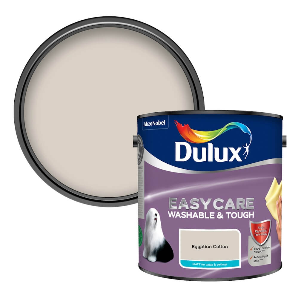 Dulux Easycare Washable Matt Egyptian Cotton Paint - 5781006