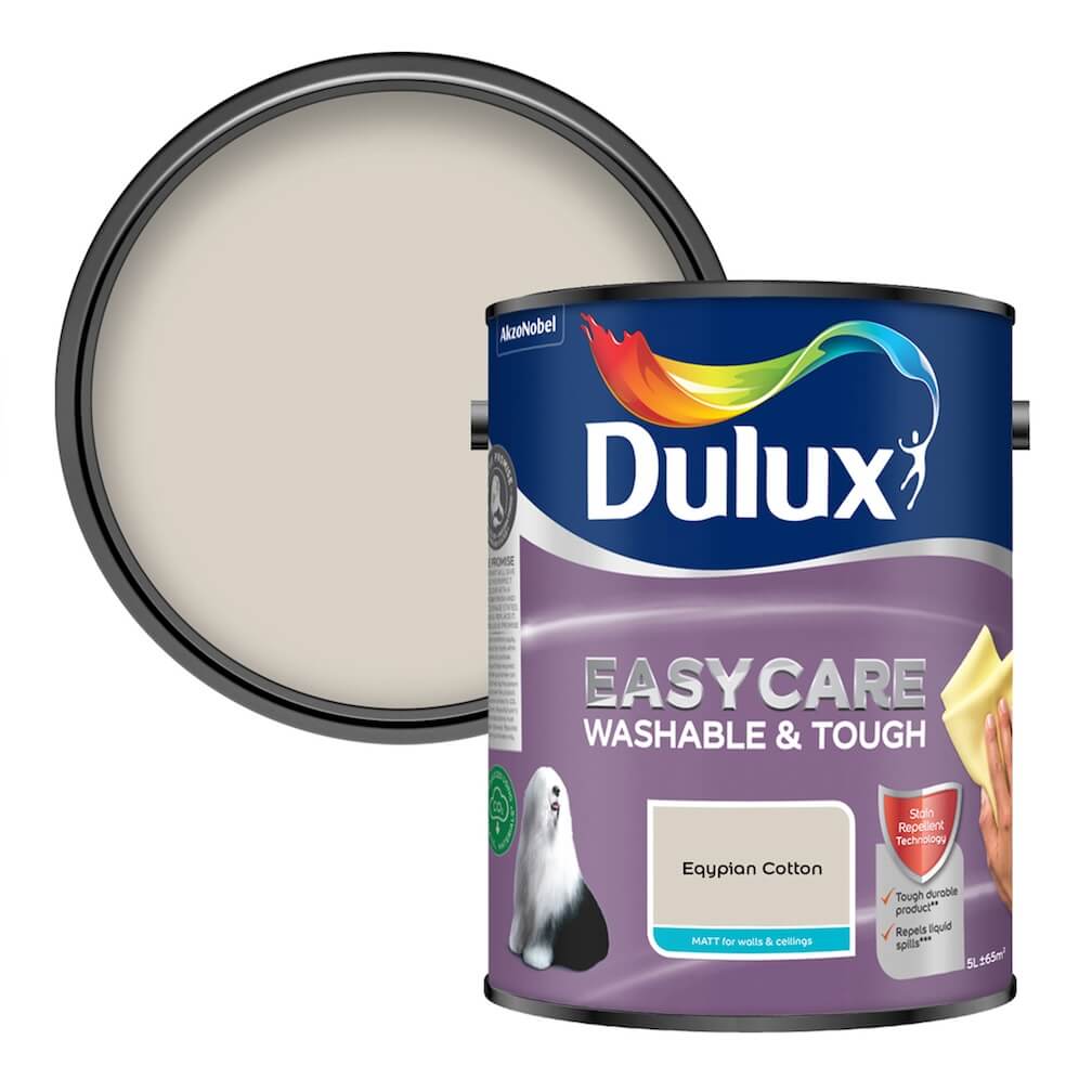 Dulux Easycare Washable Matt Egyptian Cotton Paint - 5781014