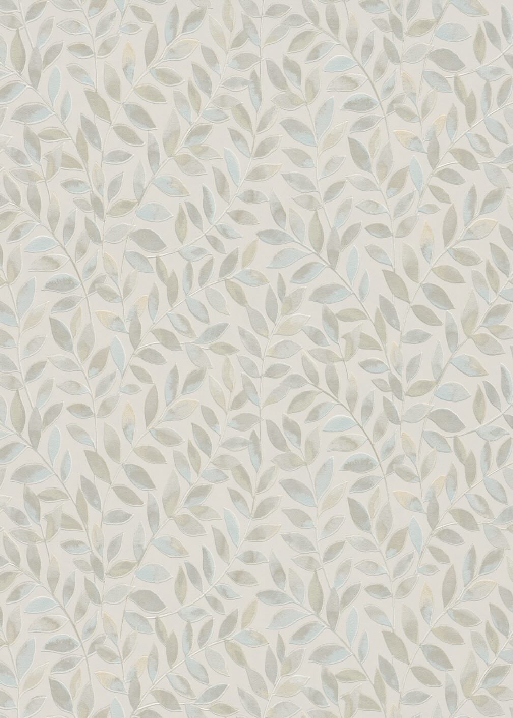 Erismann Ameroso Leaf Beige Blown Vinyl Wallpaper - 10462 - 02