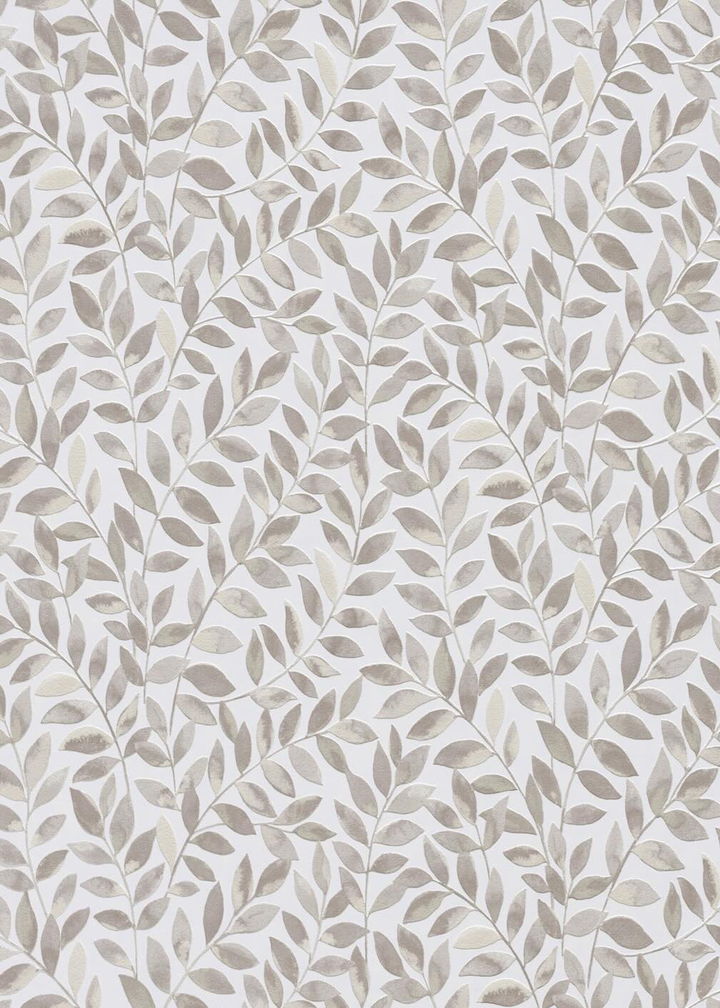 Erismann Ameroso Leaf Brown Blown Vinyl Wallpaper - 10462 - 11