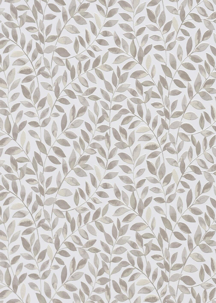 Erismann Ameroso Leaf Brown Blown Vinyl Wallpaper - 10462 - 11