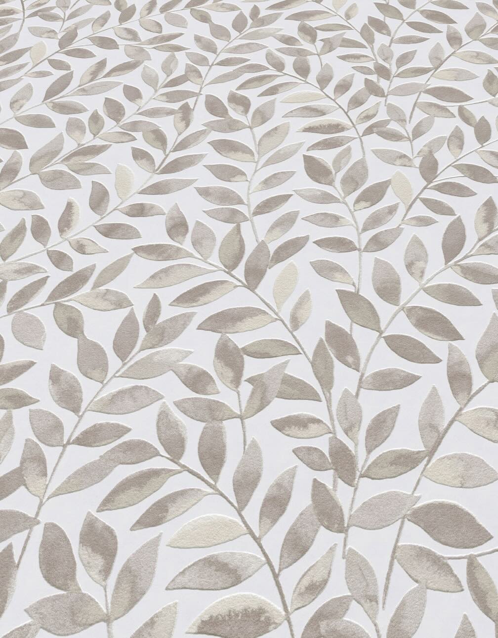 Erismann Ameroso Leaf Brown Blown Vinyl Wallpaper - 10462 - 11