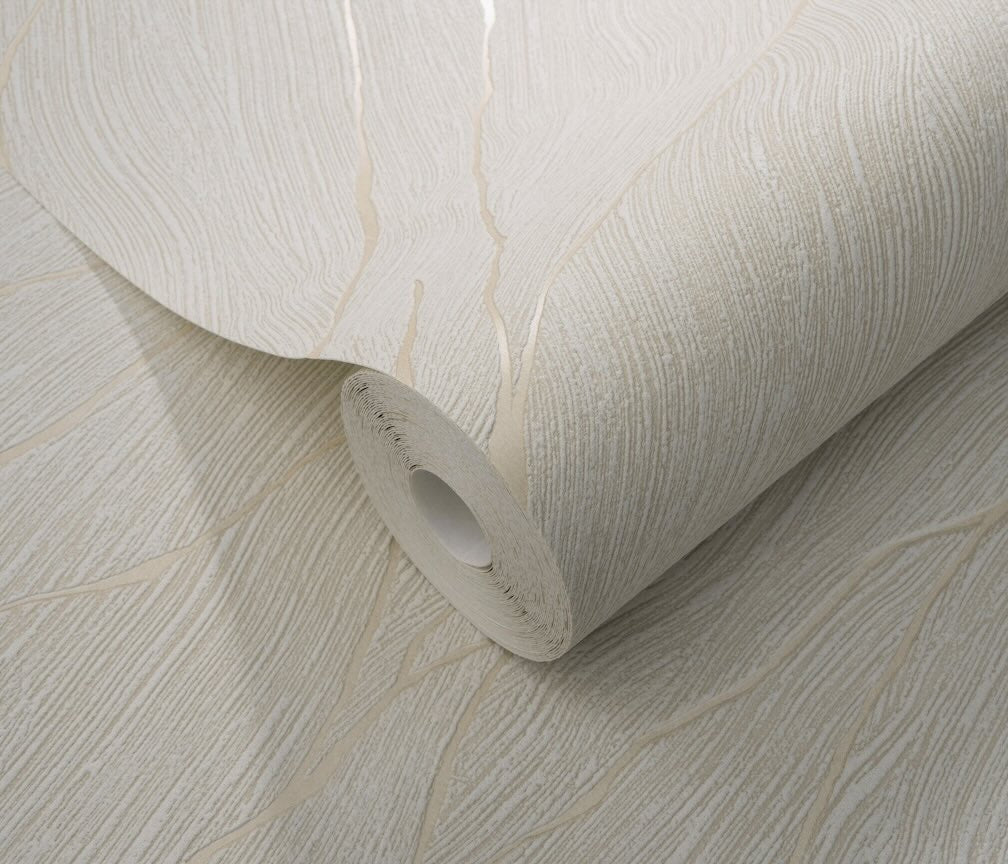Erismann Calore Beige/Gold Vinyl Wallpaper - 10440 - 32