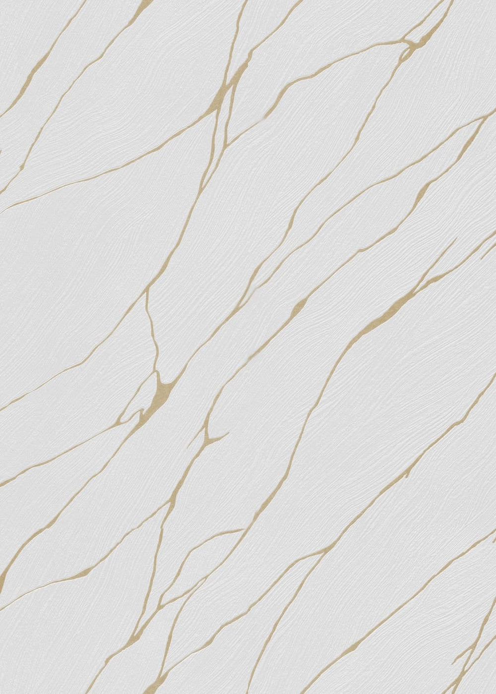 Erismann Calore White/Gold Vinyl Wallpaper - 10456 - 31