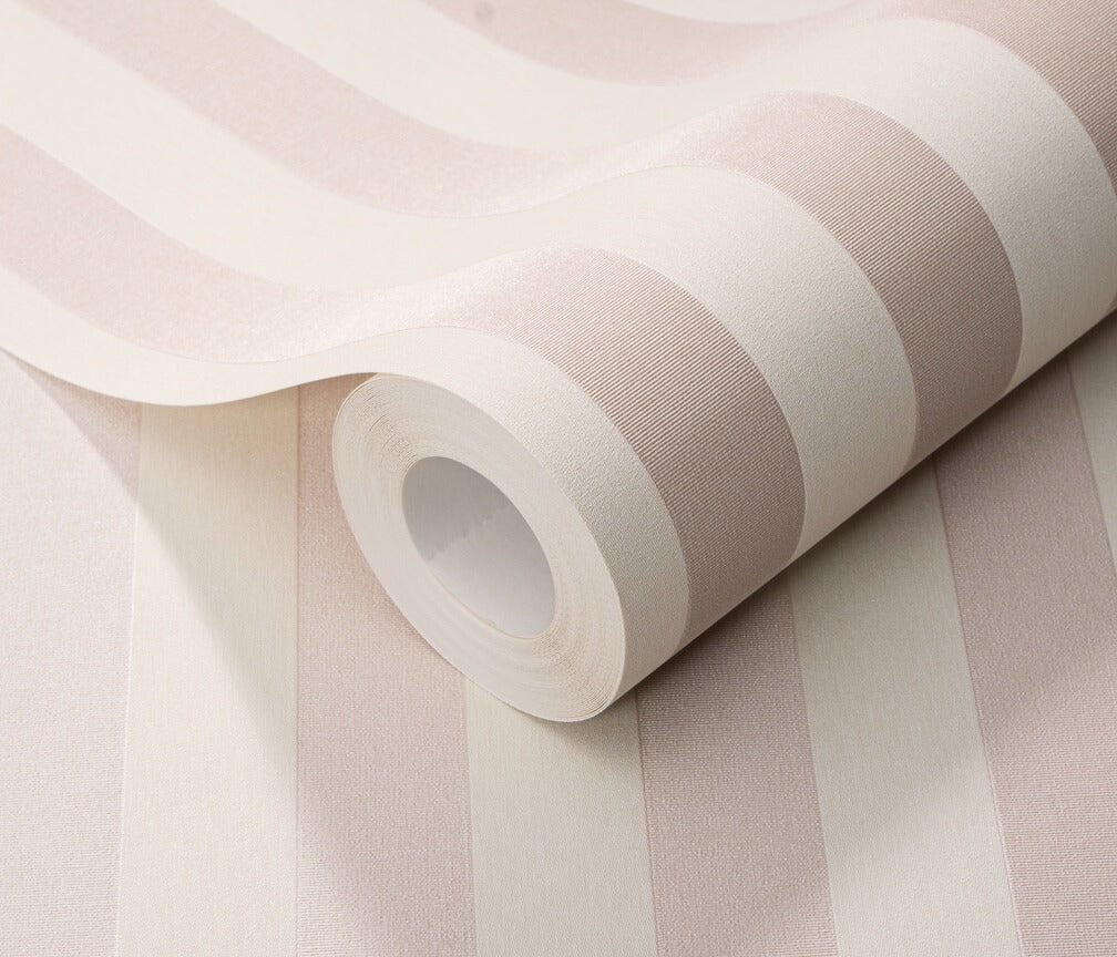 Erismann Entree Pink Stripe Wallpaper - 10290 - 05