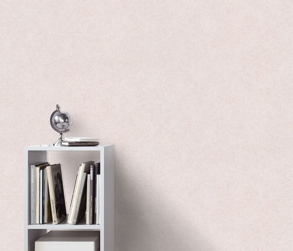 Erismann Flair Semi Plain Cream Vinyl Wallpaper - 10434 - 14