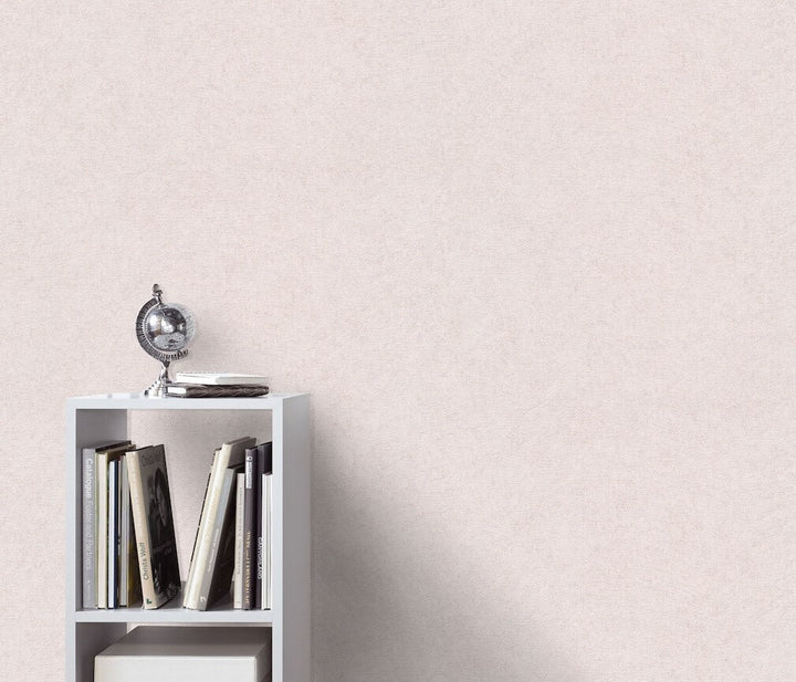 Erismann Flair Semi Plain Cream Vinyl Wallpaper - 10434 - 14