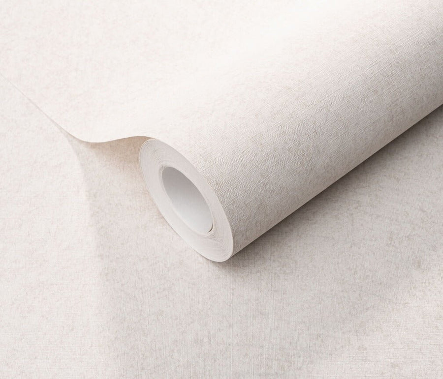 Erismann Flair Semi Plain Cream Vinyl Wallpaper - 10434 - 14