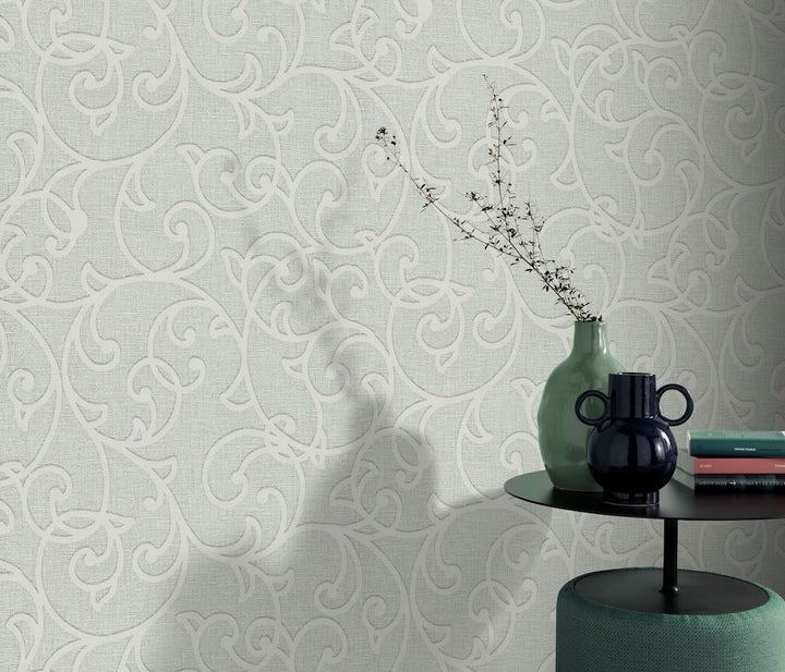 Erismann Forte Geometric Green Wallpaper - 10467 - 24