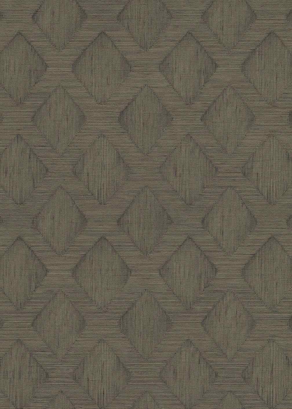 Erismann Hidden Harmony Geometric Forest Green Wallpaper - 10509 - 36