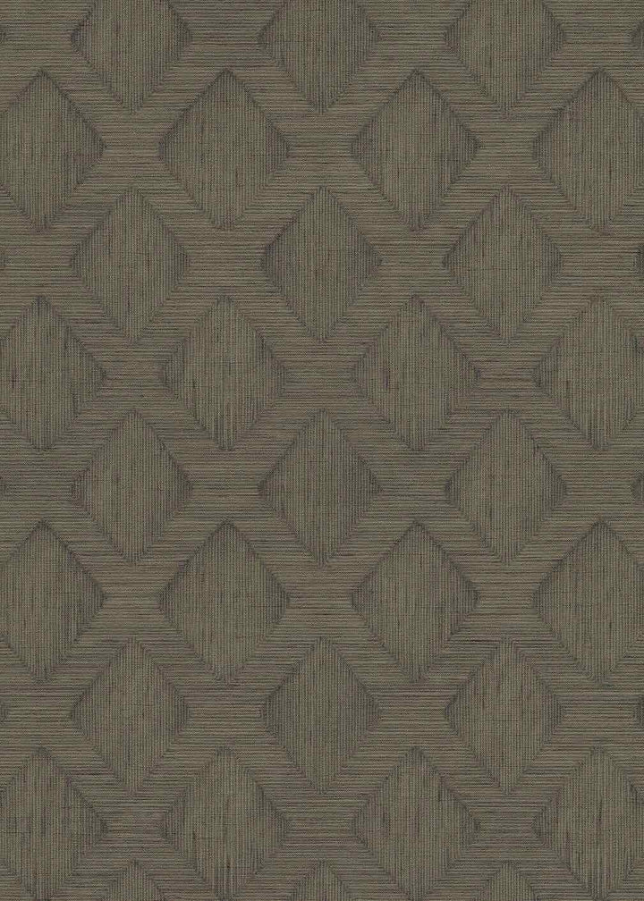 Erismann Hidden Harmony Geometric Forest Green Wallpaper - 10509 - 36