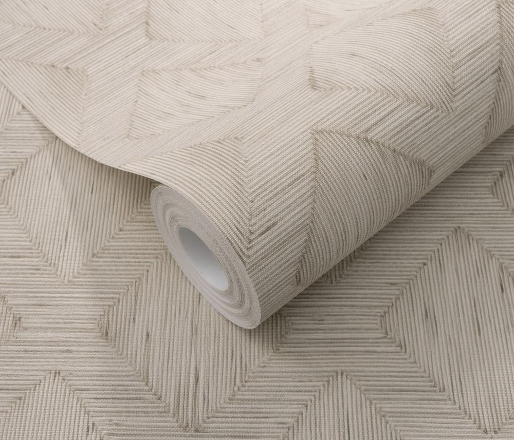 Erismann Hidden Harmony Geometric Soft Taupe Wallpaper - 10509 - 02