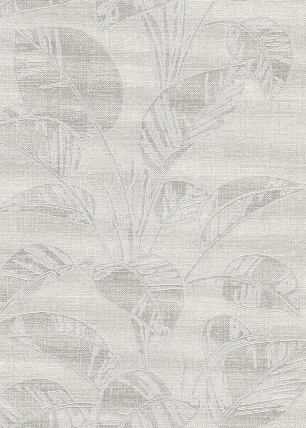 Erismann Largo Leaf Beige Vinyl Wallpaper - 10459 - 02