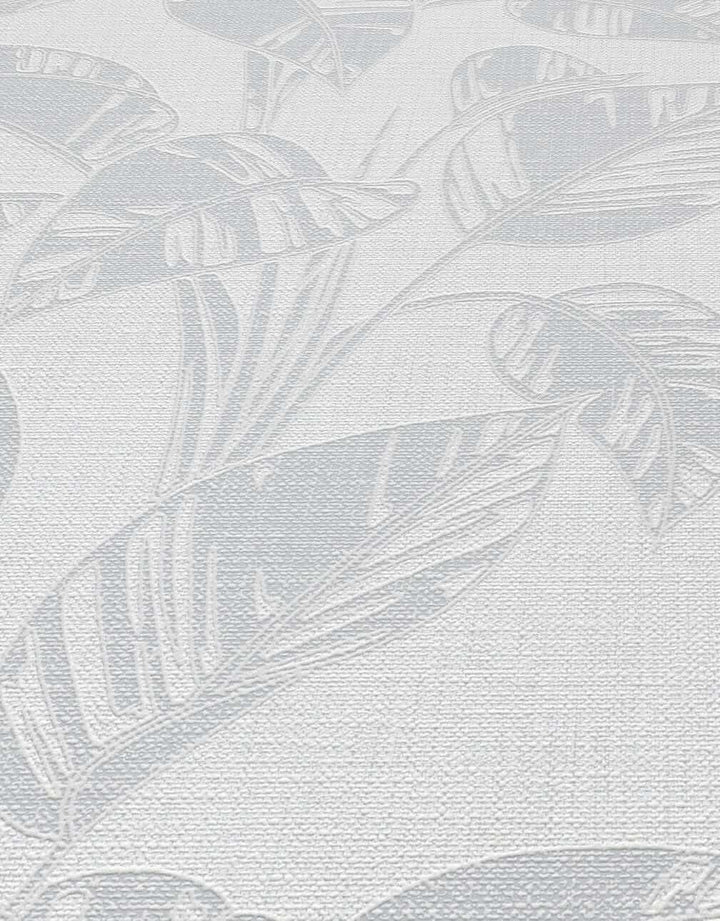 Erismann Largo Leaf Light Grey Vinyl Wallpaper - 10459 - 31