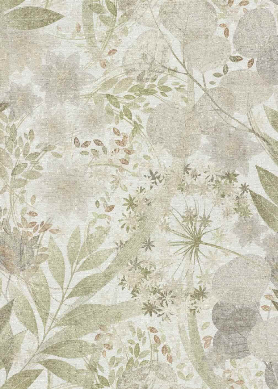 Erismann Secret Grove Floral Green Wallpaper - 10506 - 35