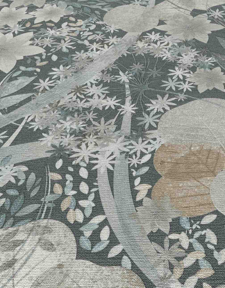 Erismann Secret Grove Floral Navy Wallpaper - 10506 - 44