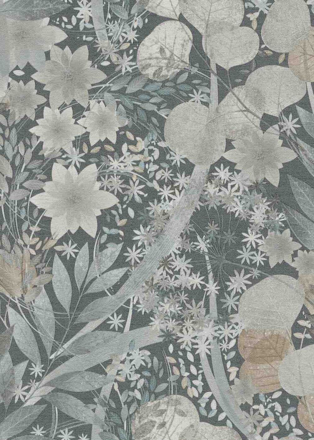 Erismann Secret Grove Floral Navy Wallpaper - 10506 - 44