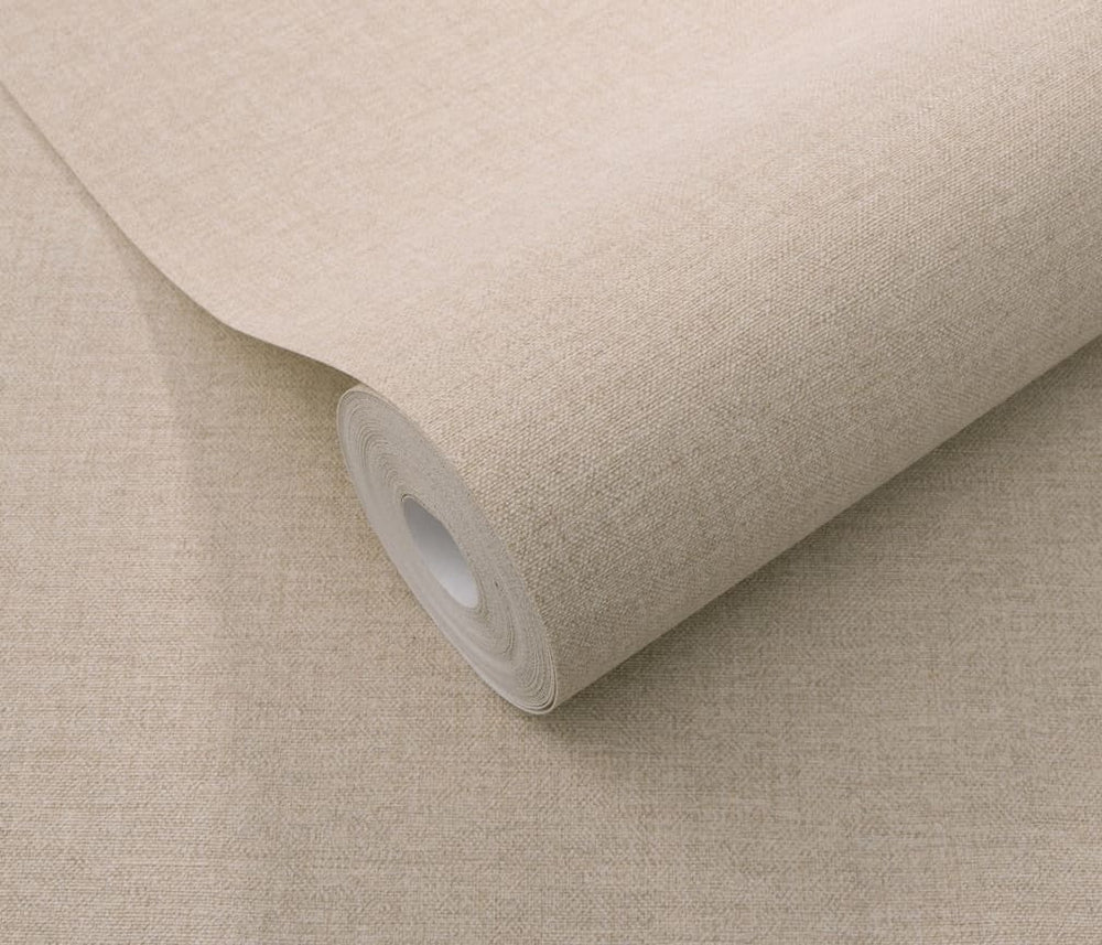 Erismann Serenity Linen Texture Biscuit Wallpaper - 10510 - 05