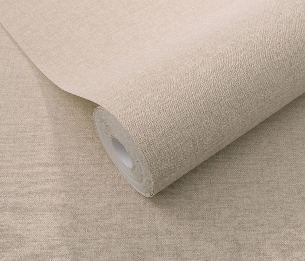 Erismann Serenity Linen Texture Biscuit Wallpaper - 10510 - 05